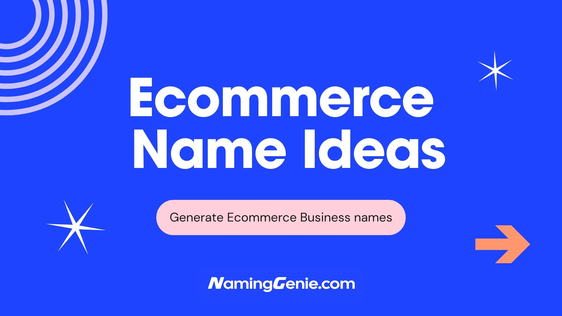 ecommerce Name Ideas