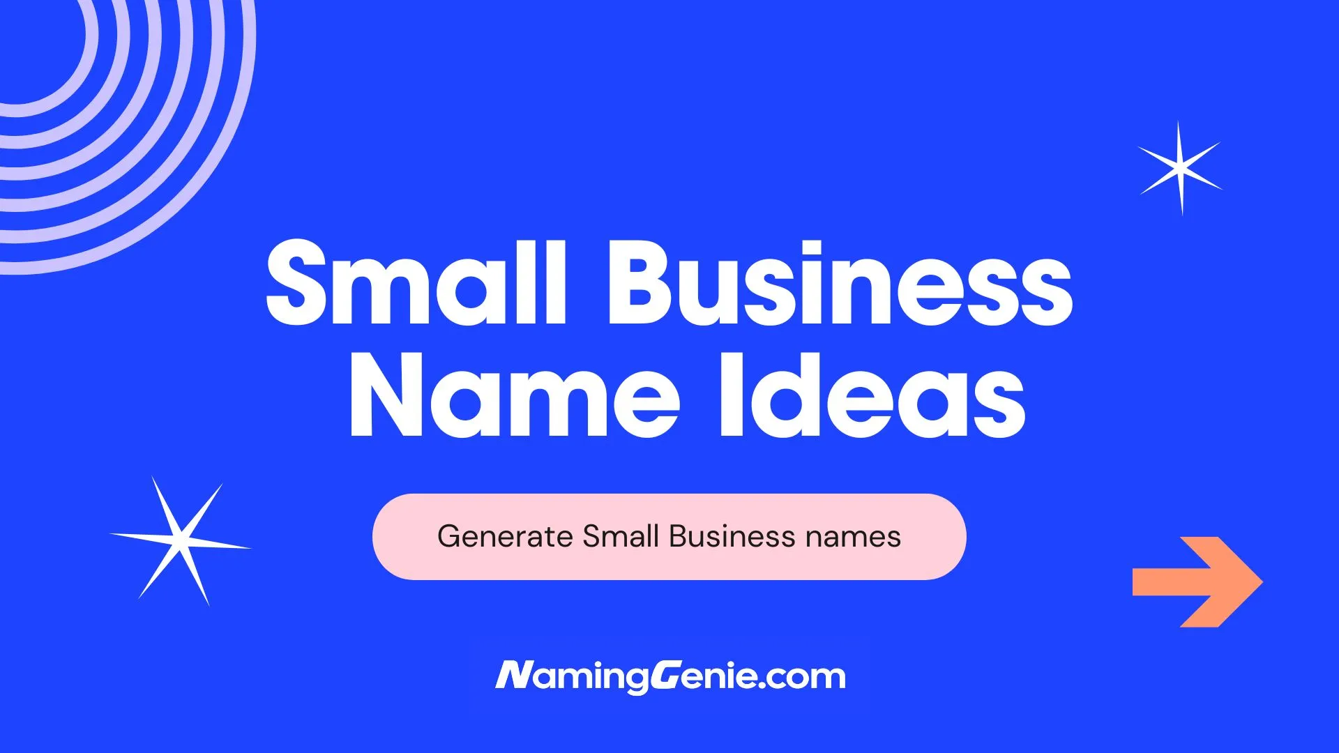 Small Business Name Ideas