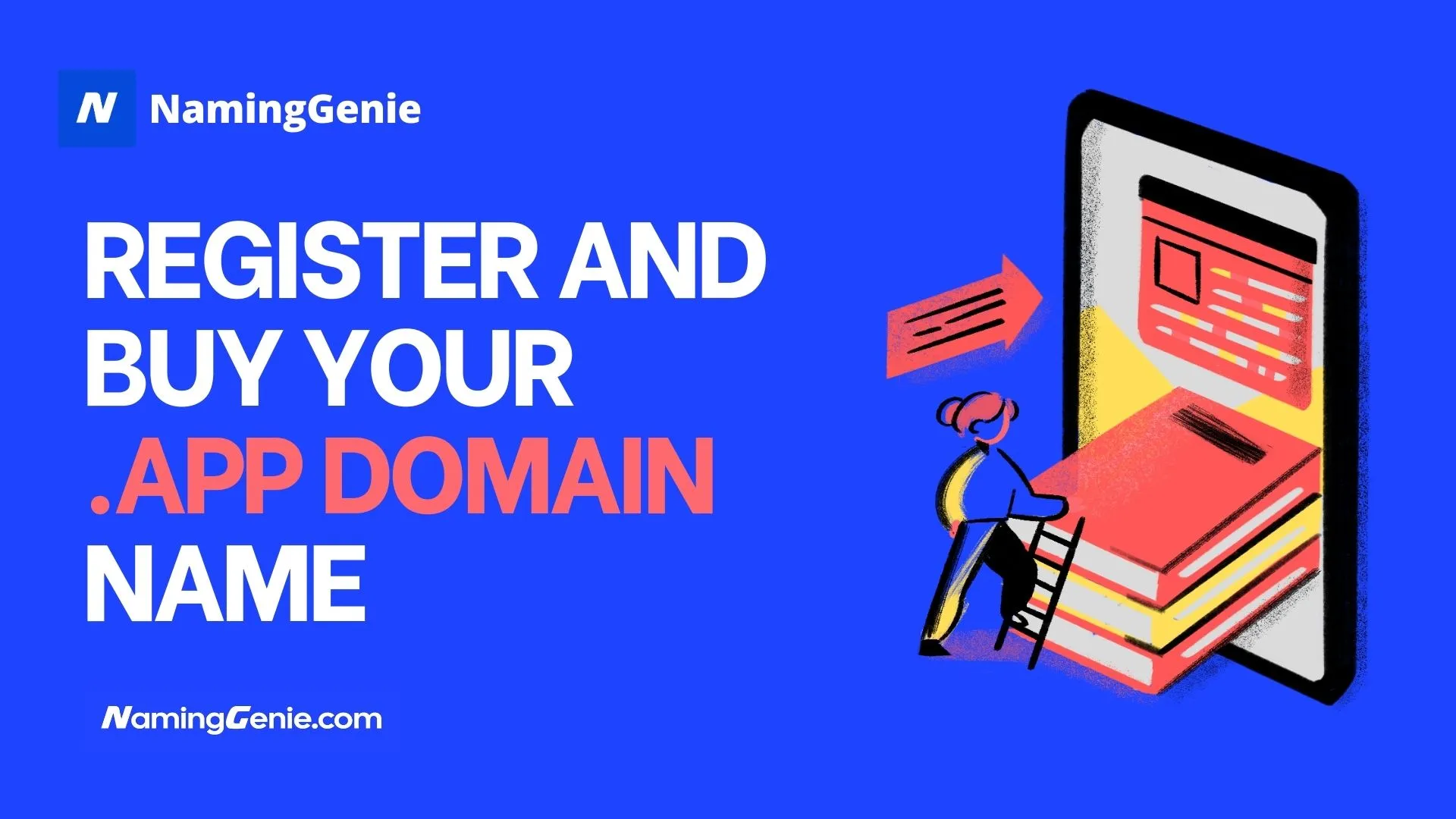 register and buy a .app domain name