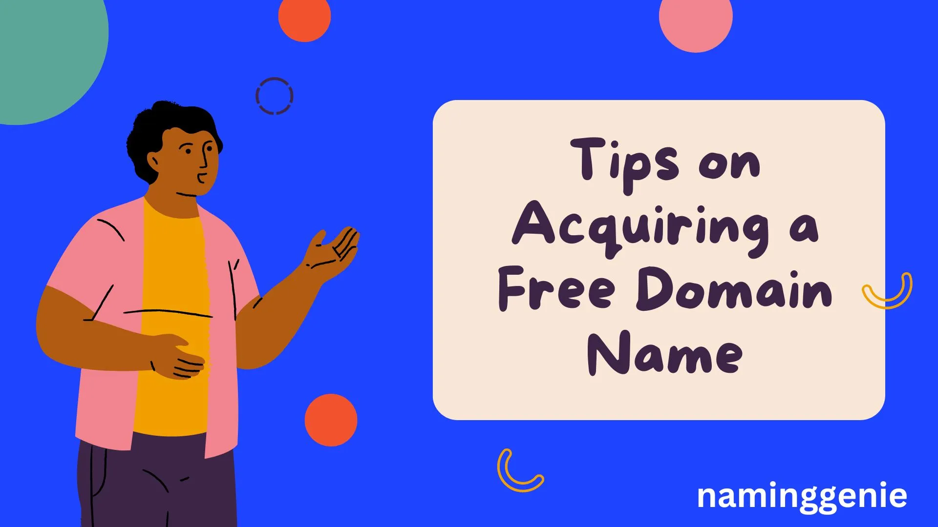 Tips on Acquiring a Free Domain Name